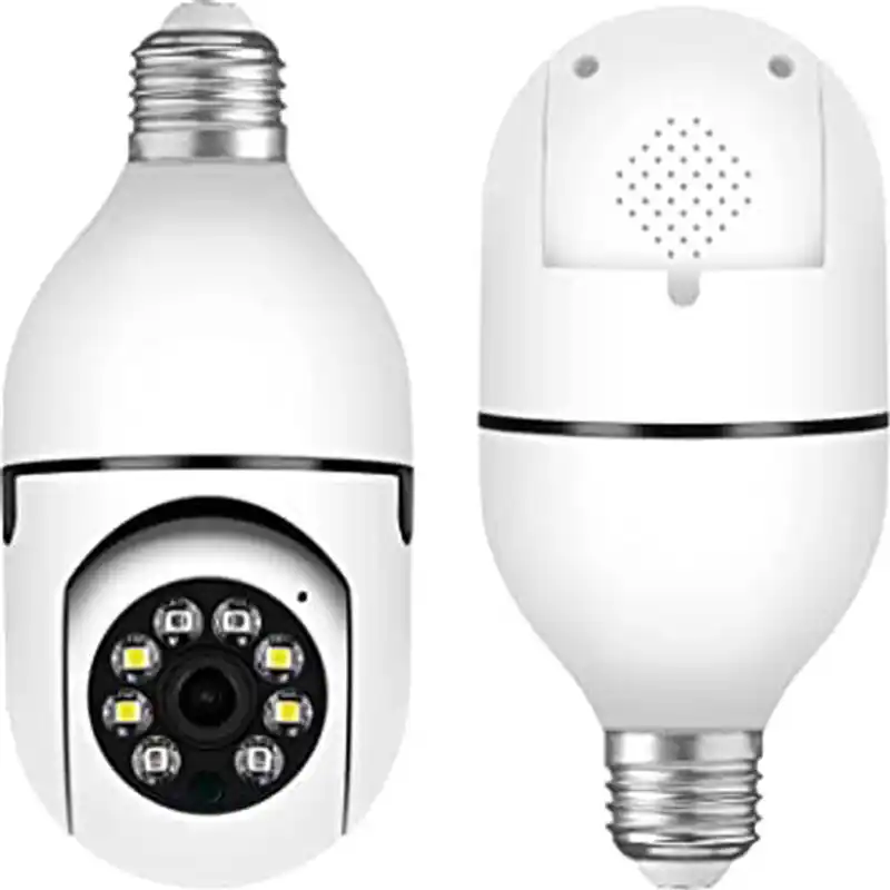 PTZ Bulb System 360 Degree WiFi Panorama IP Camera