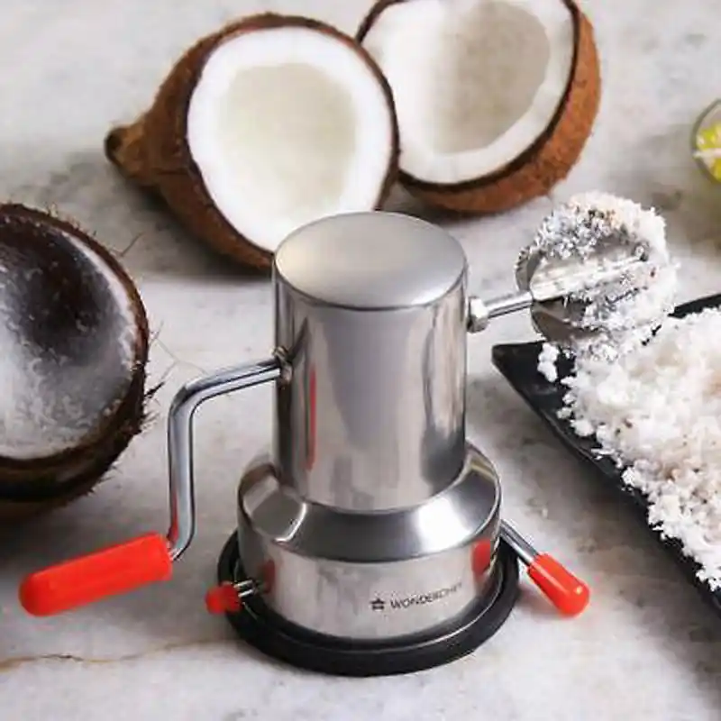 Coconut Cutter Scraper Grater Hand Kitchen Tools- Kurani