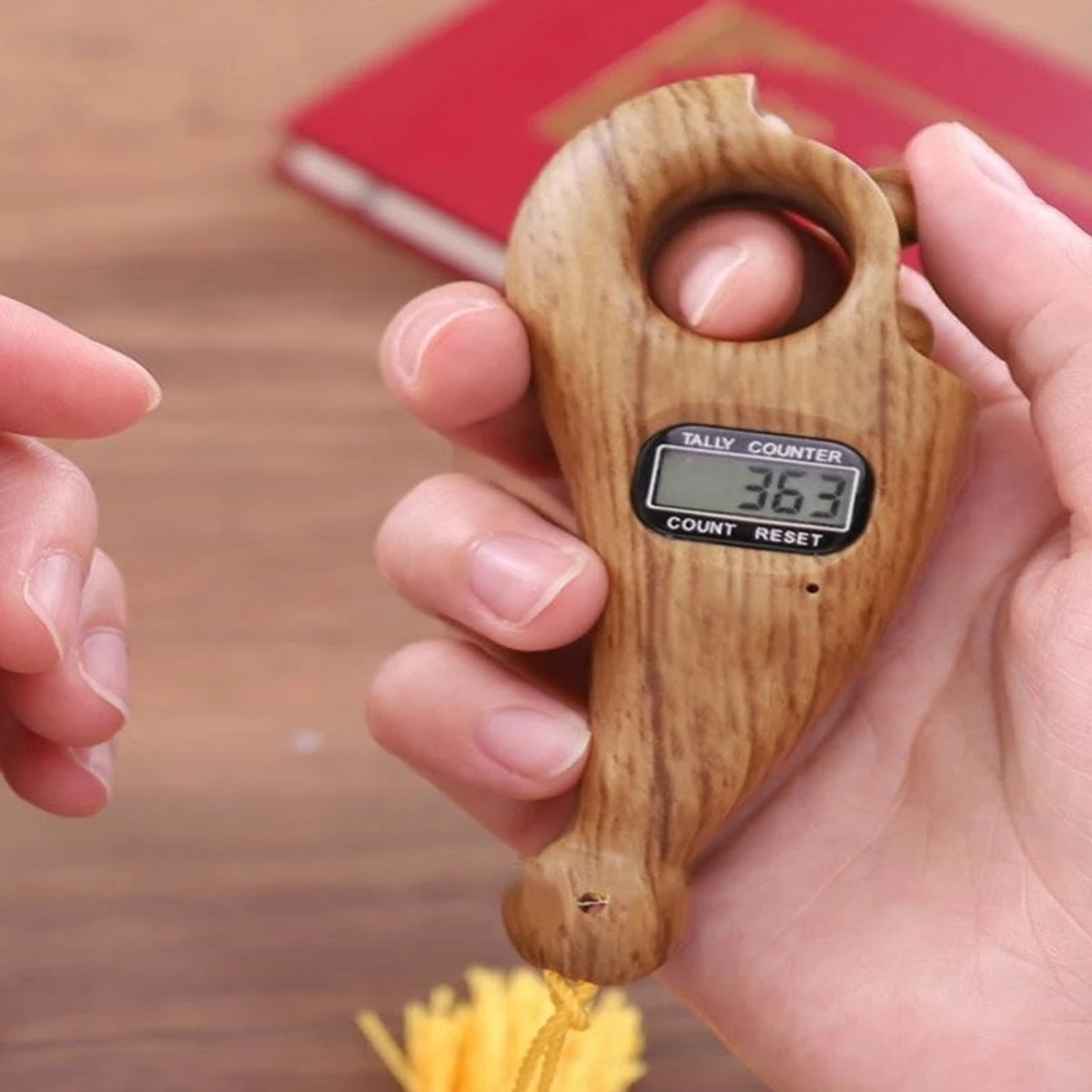 Led Digital Counter Portable Finger Tasbeeh