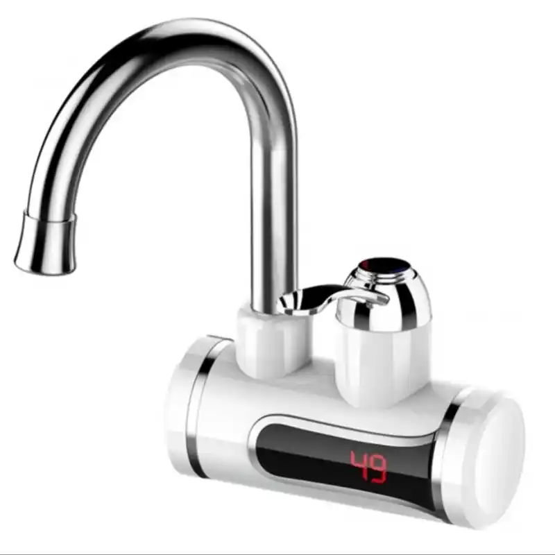 Hot Water Tap Digital Wall Without Shower