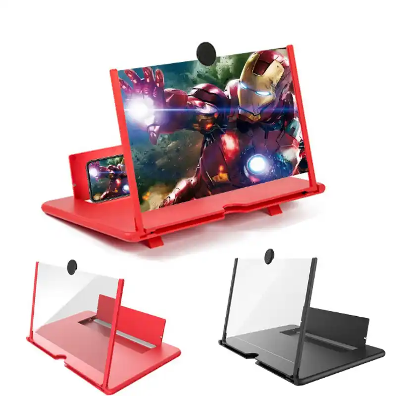 3D Glass Magnifier Mobile Accessories Mobile Phone Screen Amplifier Foldable 3D Glass For Android Phone Screen Magnifier