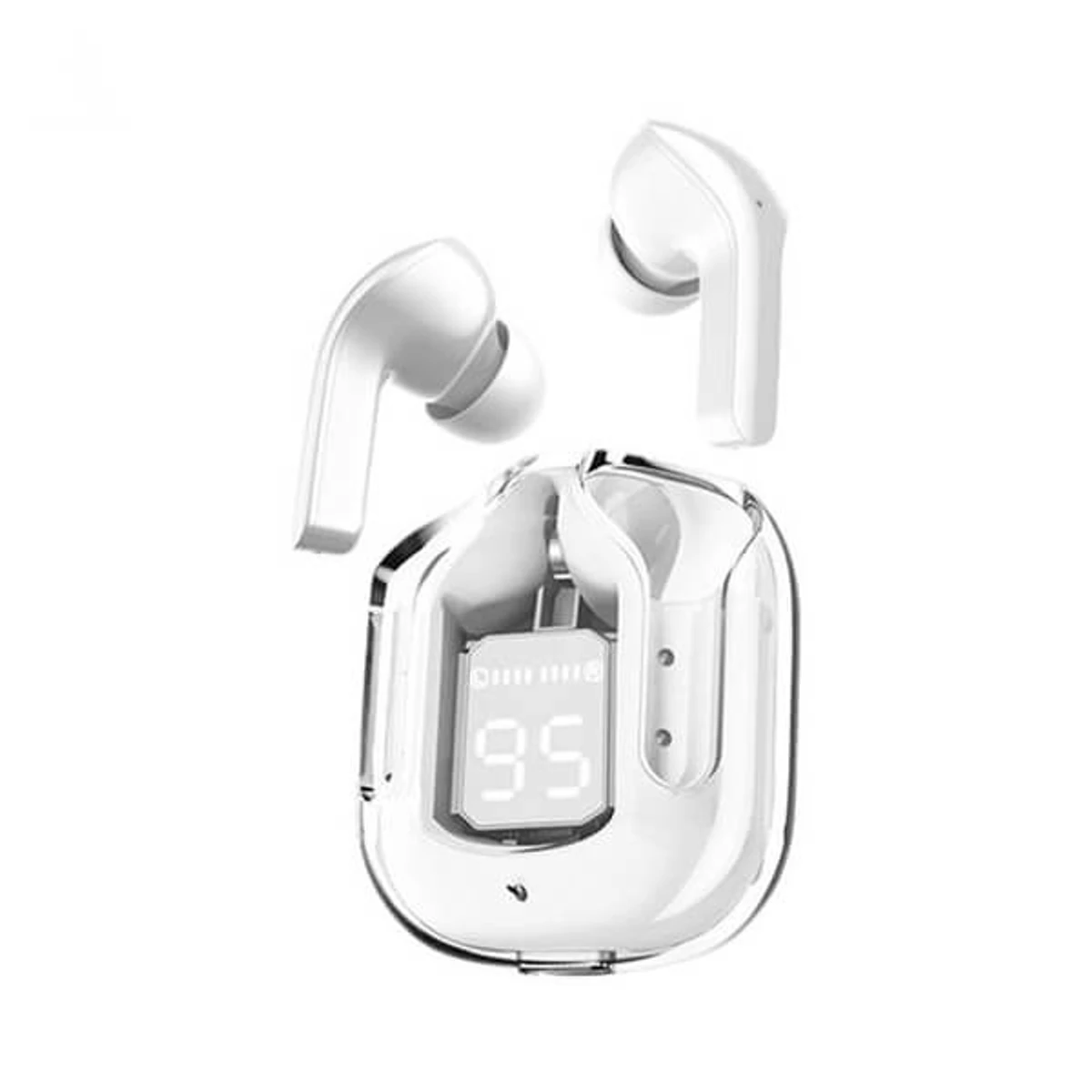 DUOPUNI TWS BT30 Wireless Transparent Bluetooth Headset With LED Display