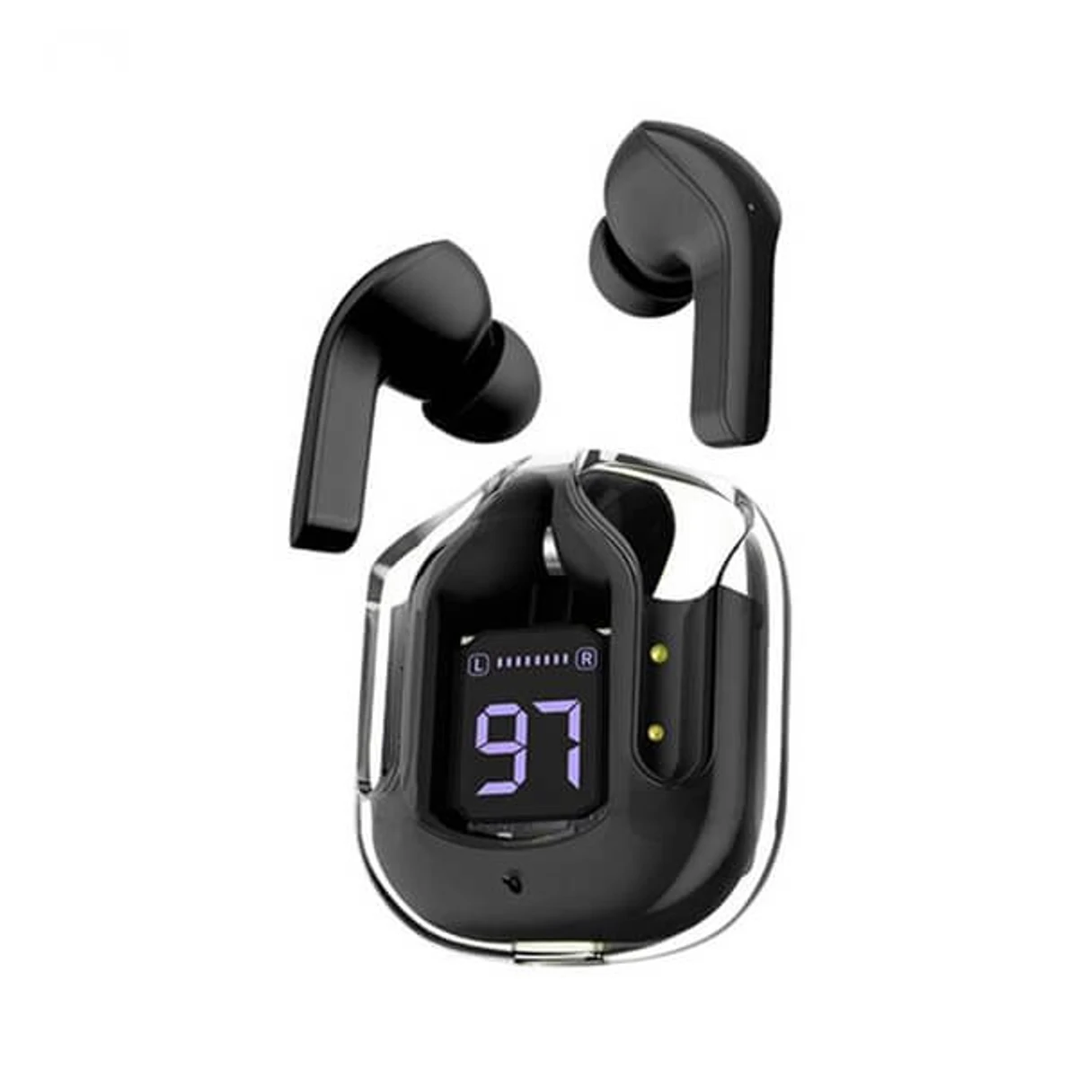 DUOPUNI TWS BT30 Wireless Transparent Bluetooth Headset With LED Display