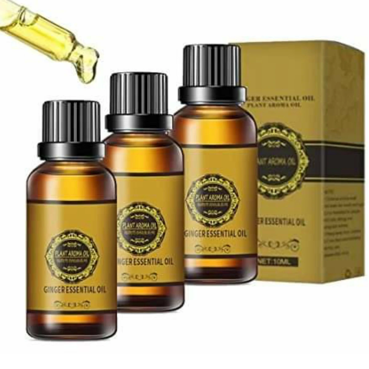 Belly Drainage Ginger Essential Oil (3pc)