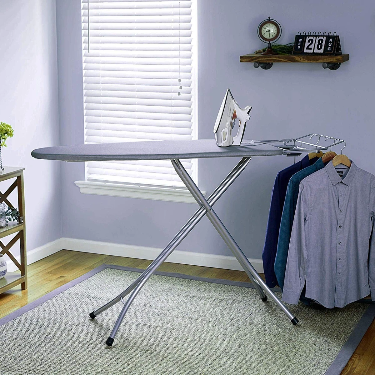 Folding Iron Table 14.42 Inches - Multi color