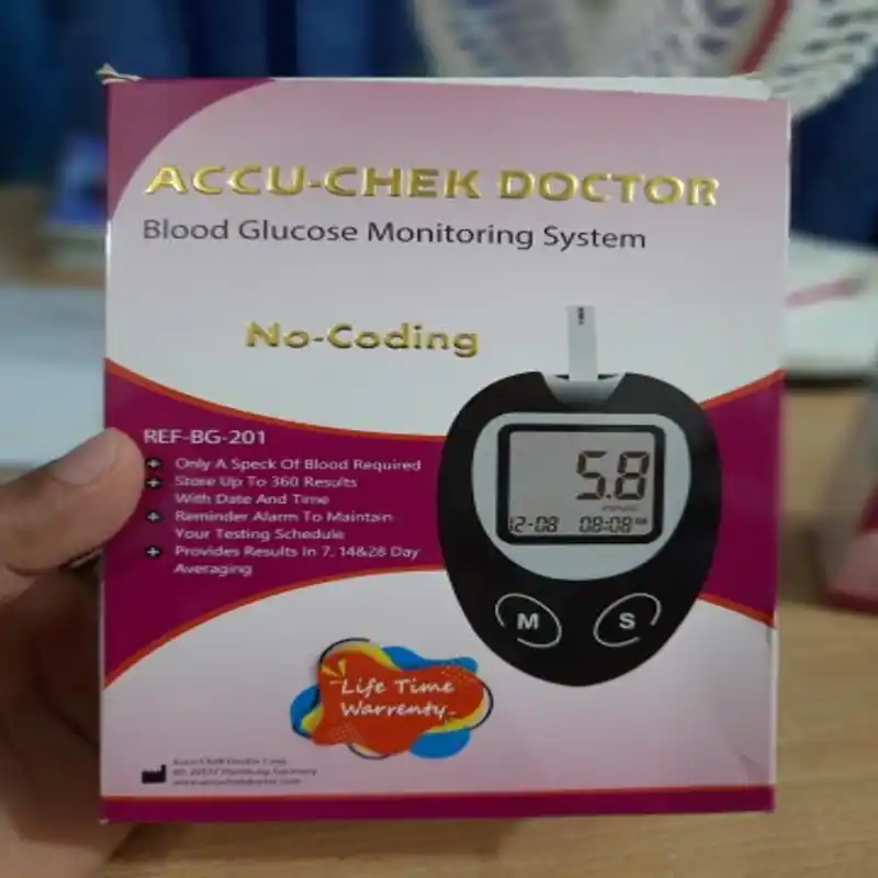 Accu Chek Instants Blood Glucose Monitor digital meter