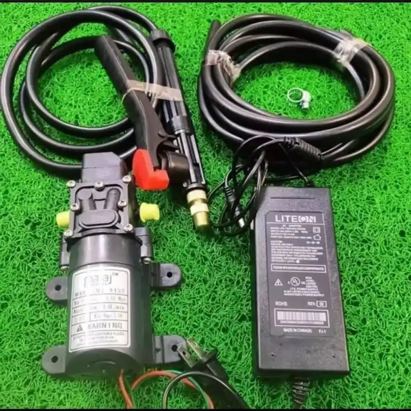 DC 12V High Pressure Water Pump Bike/ Car Washer Combo Water Pump Full Set