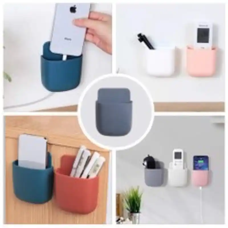 Klassy Smart Holder Wall Attached For Remote & Cosmetics Accessories Storage 1 Pcs Multicolor