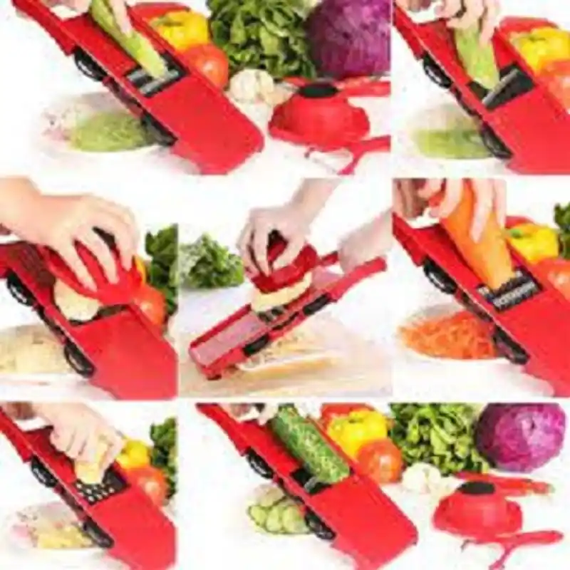7 in 1 Multi-functional Vegetable Slicer Shredder Cutter