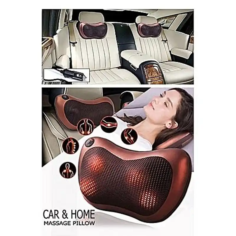 Car and Home Massage Neck Pillow Cervical Massager Cushion