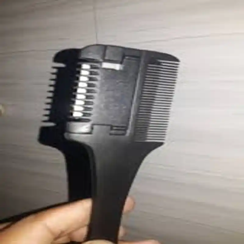 Hair Razor Comb Shaving Blades Handle Hairdressing Hair Styling Razor Comb