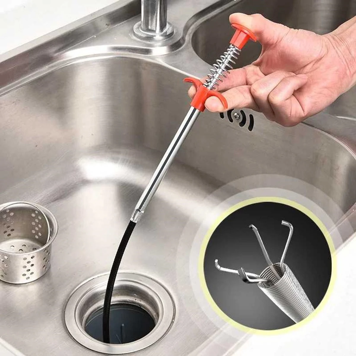 Drain Cleaning Spring Stick