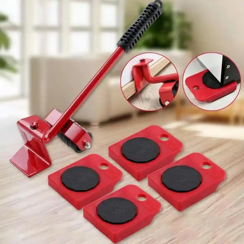 Furniture Easy Moving Tool Set, Heavy Furniture Moving & Lifting System