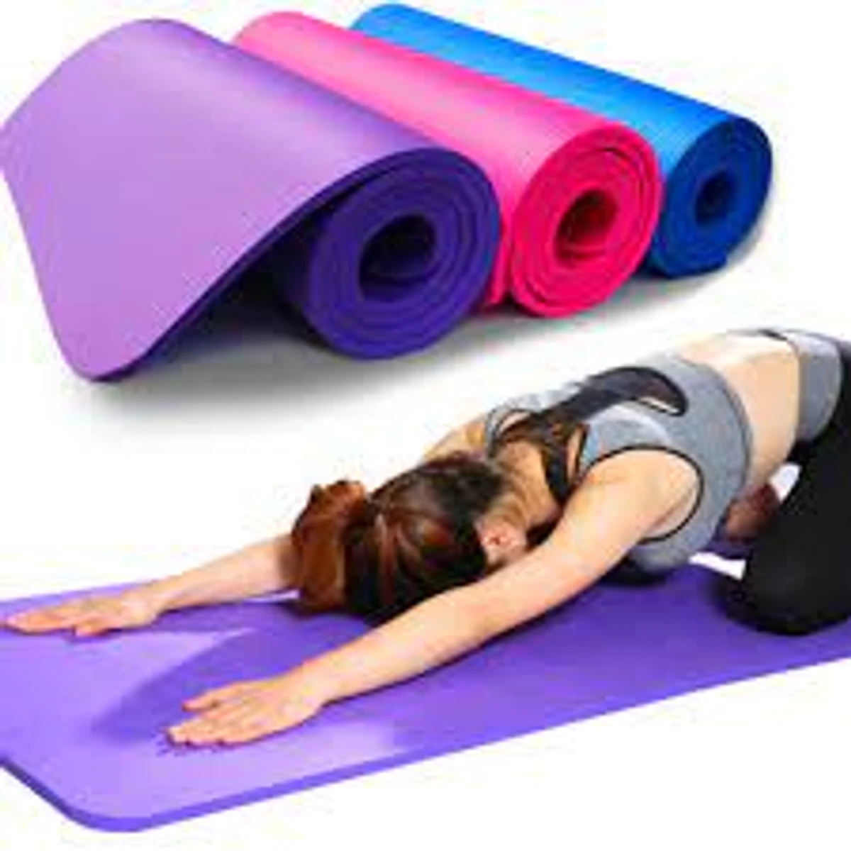 Yoga Exercise Mat - 8Mm - Yoga Mat