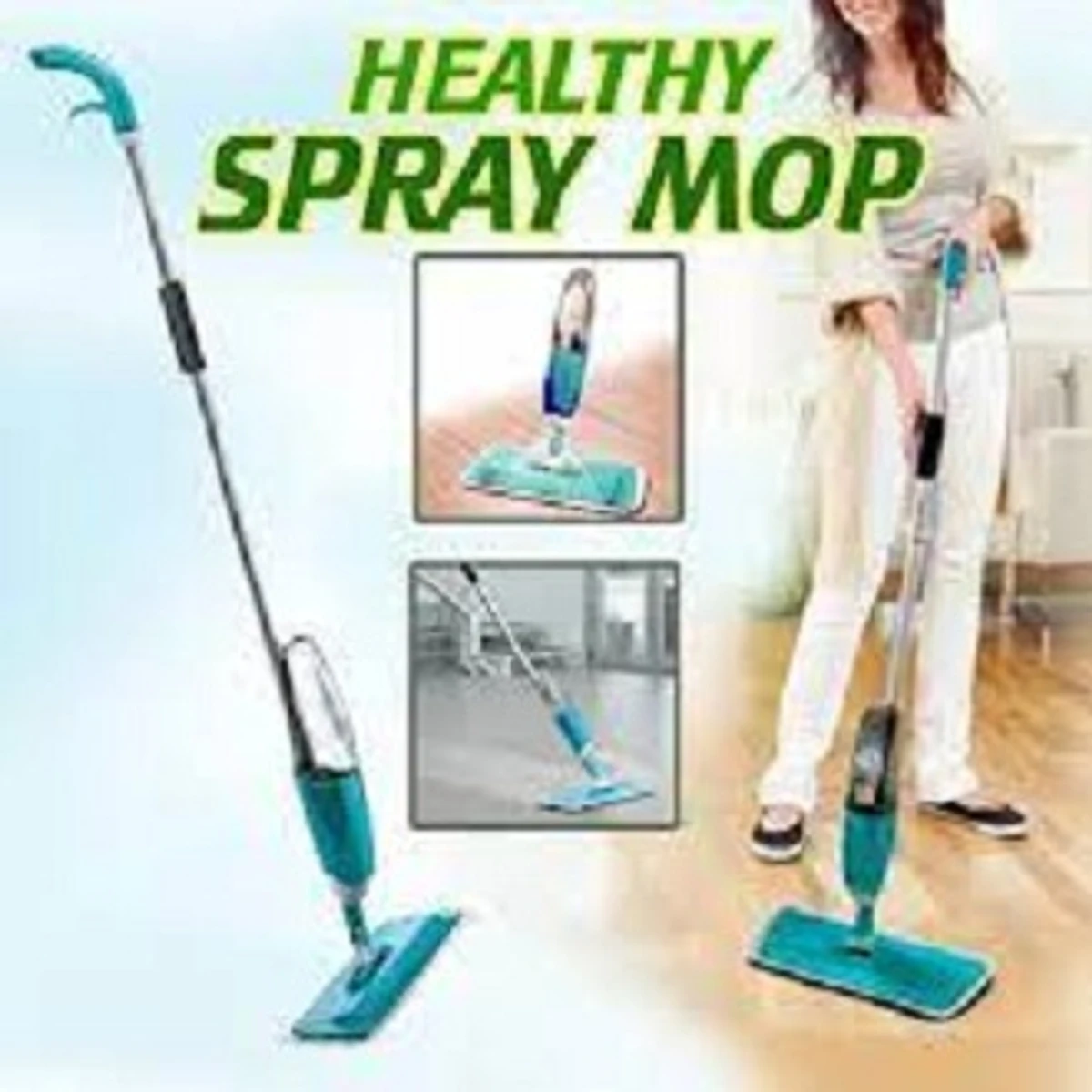 Microfiber 360 Rotating Healthy Spray Mop